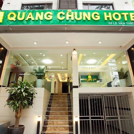 Quang Chung Hotel - 56 Le Van Thiem - By Bay Luxury Hanoi Exteriör bild
