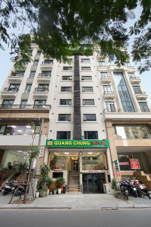 Quang Chung Hotel - 56 Le Van Thiem - By Bay Luxury Hanoi Exteriör bild