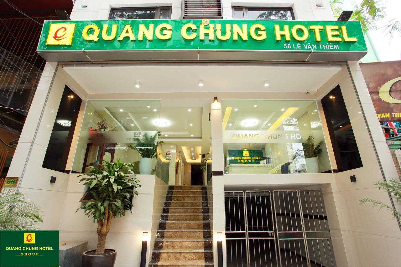 Quang Chung Hotel - 56 Le Van Thiem - By Bay Luxury Hanoi Exteriör bild