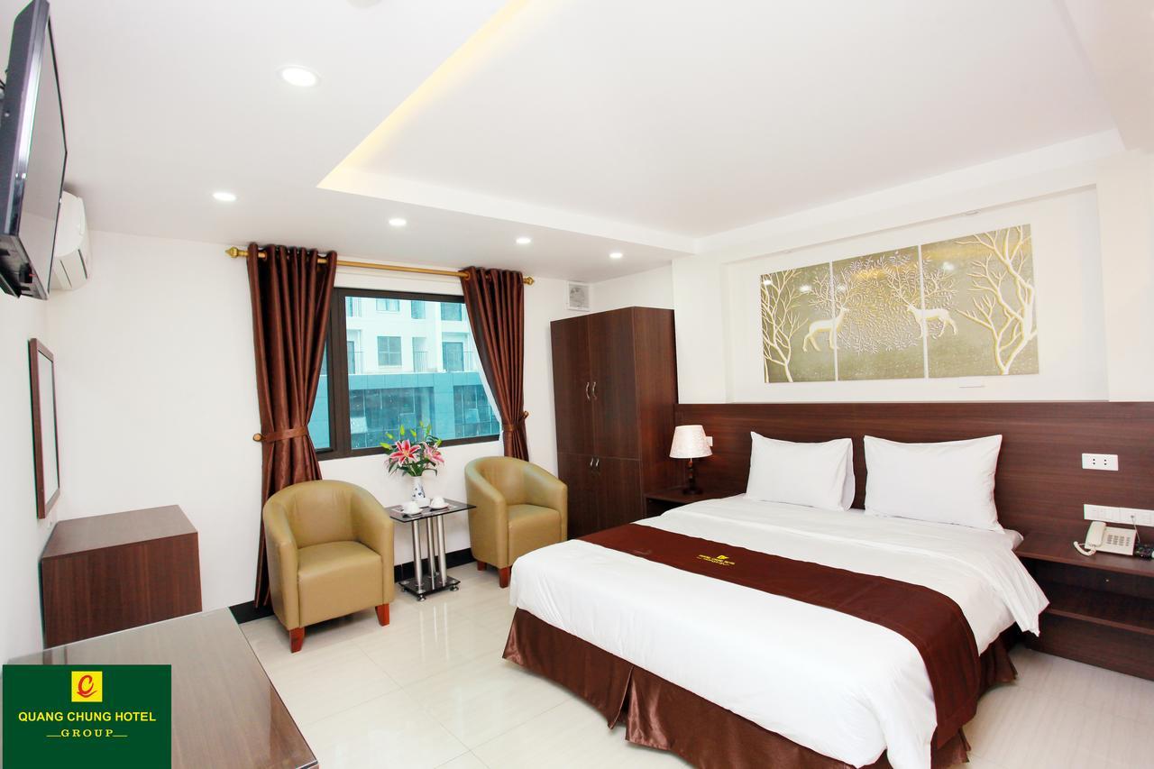 Quang Chung Hotel - 56 Le Van Thiem - By Bay Luxury Hanoi Exteriör bild