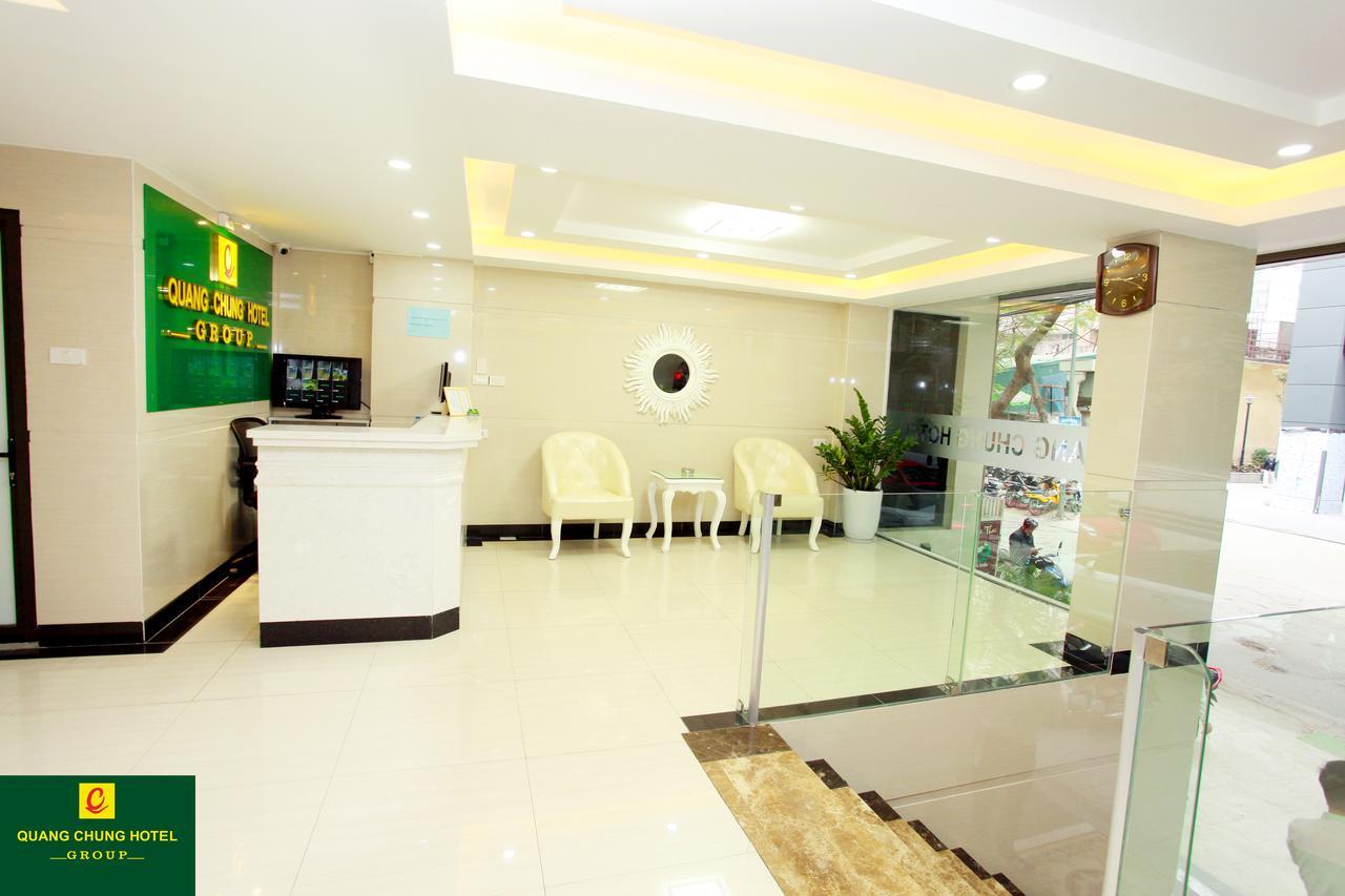 Quang Chung Hotel - 56 Le Van Thiem - By Bay Luxury Hanoi Exteriör bild