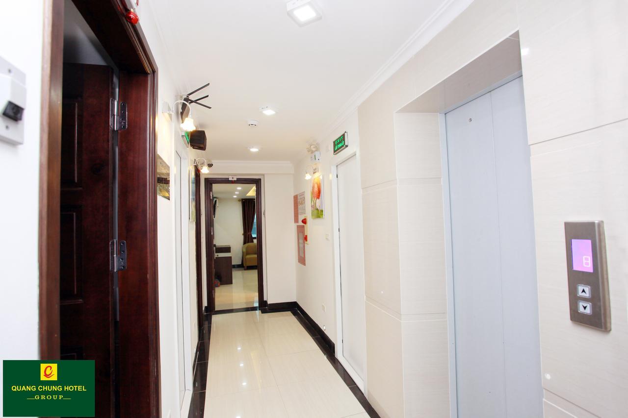 Quang Chung Hotel - 56 Le Van Thiem - By Bay Luxury Hanoi Exteriör bild