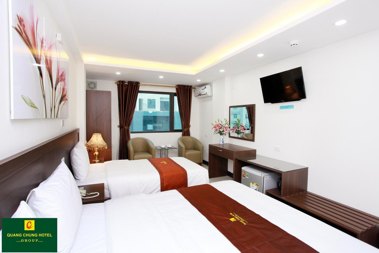 Quang Chung Hotel - 56 Le Van Thiem - By Bay Luxury Hanoi Exteriör bild