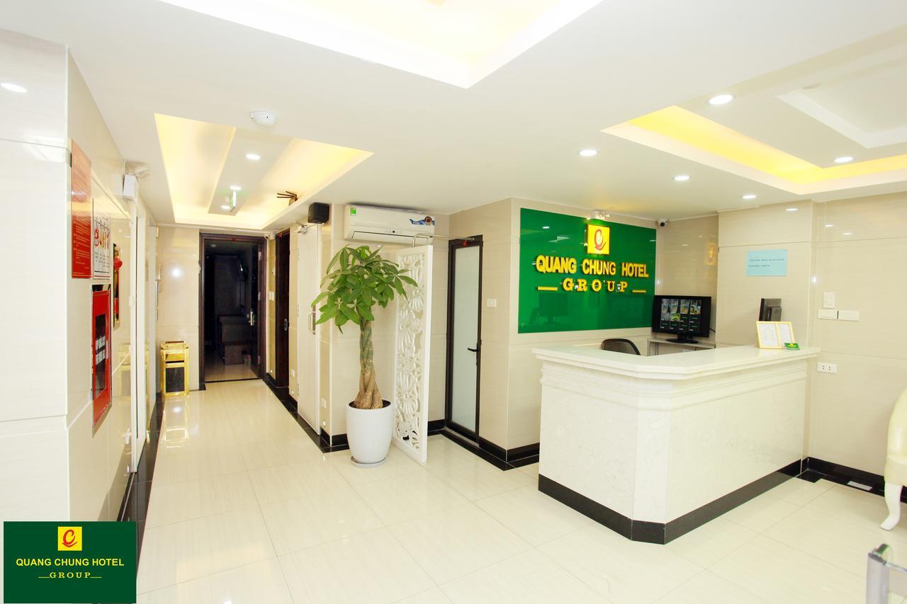 Quang Chung Hotel - 56 Le Van Thiem - By Bay Luxury Hanoi Exteriör bild