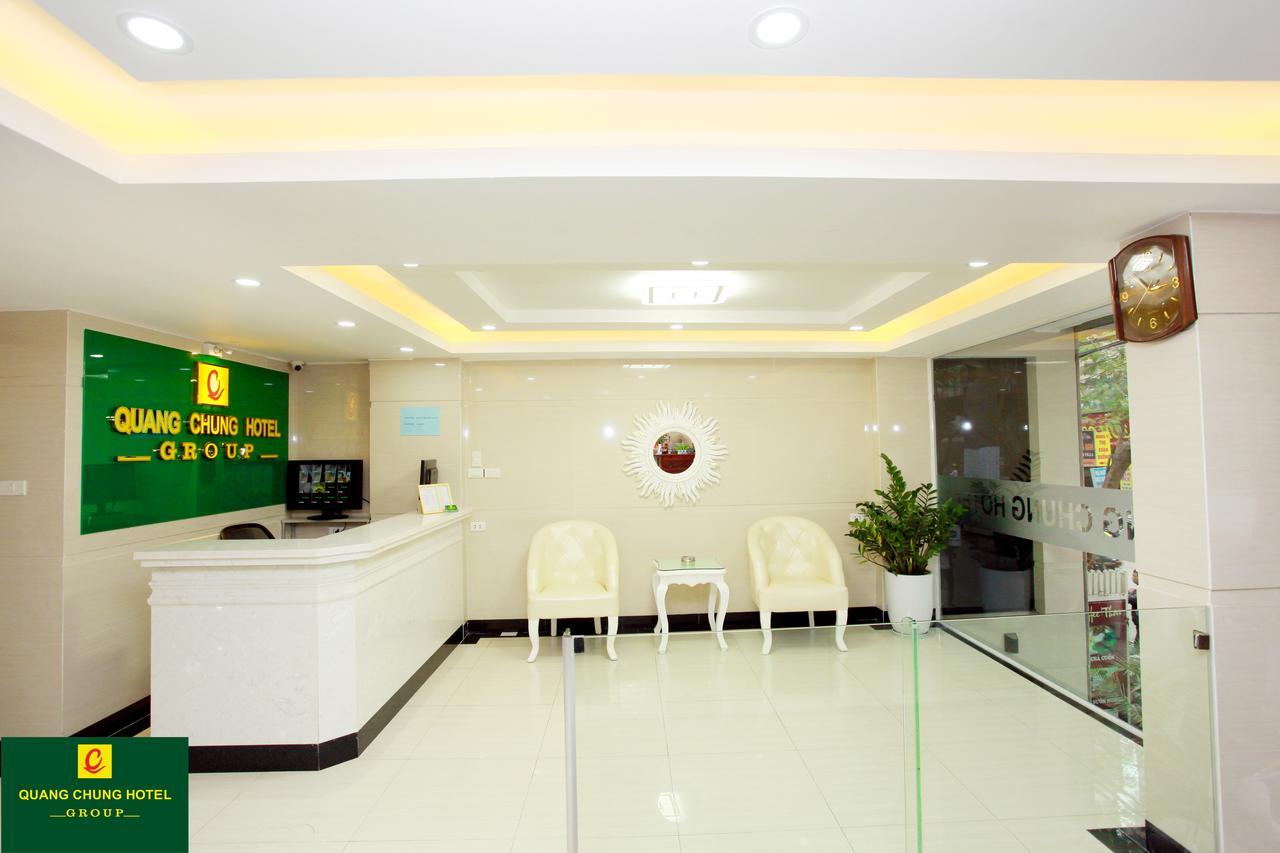 Quang Chung Hotel - 56 Le Van Thiem - By Bay Luxury Hanoi Exteriör bild