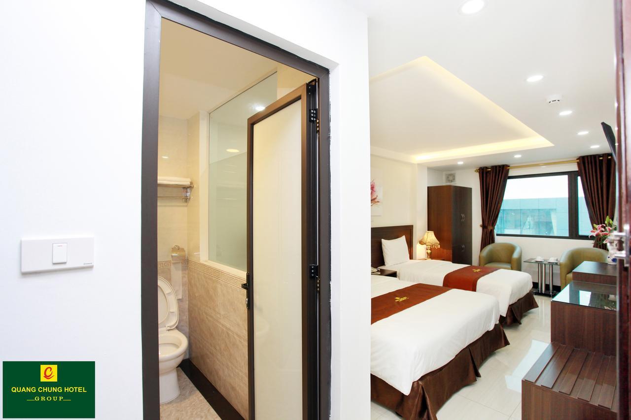 Quang Chung Hotel - 56 Le Van Thiem - By Bay Luxury Hanoi Exteriör bild